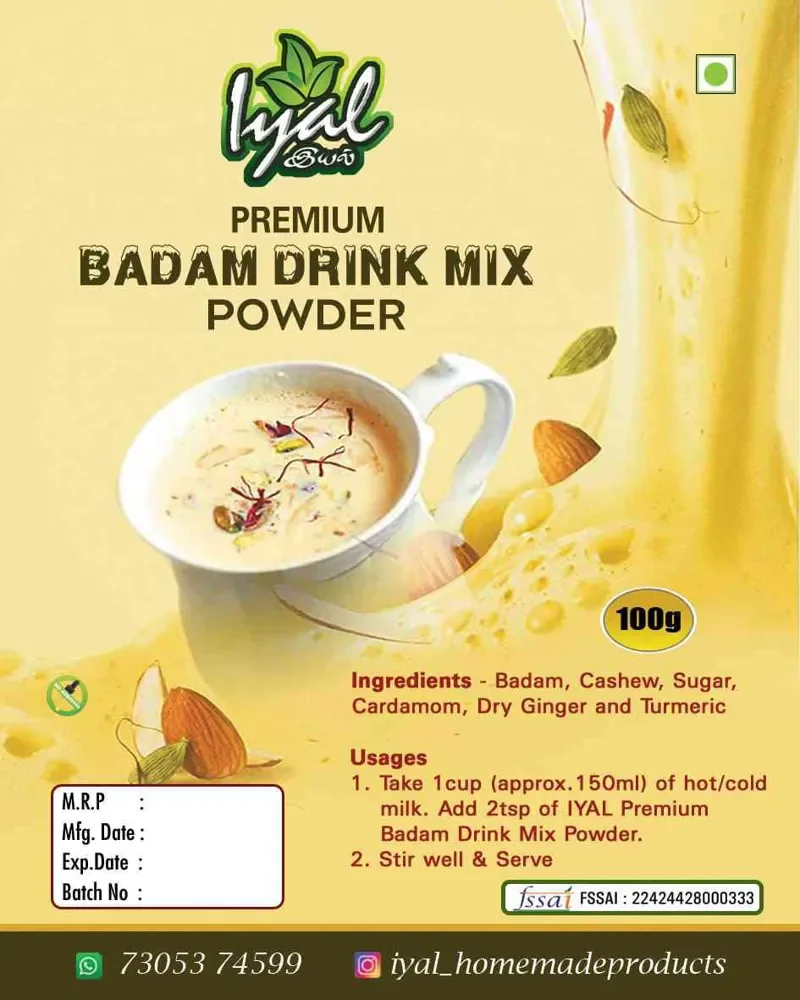 Iyal Badham Mix Powder