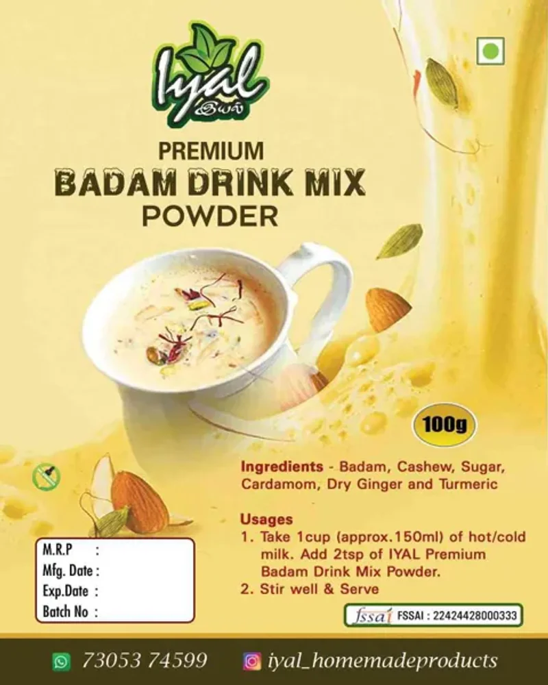 Iyal Badham Mix Powder