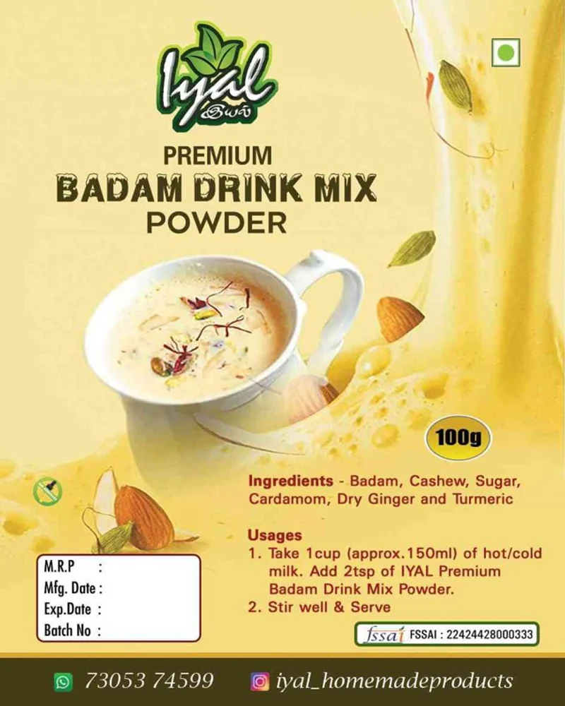 Iyal Badham Mix Powder