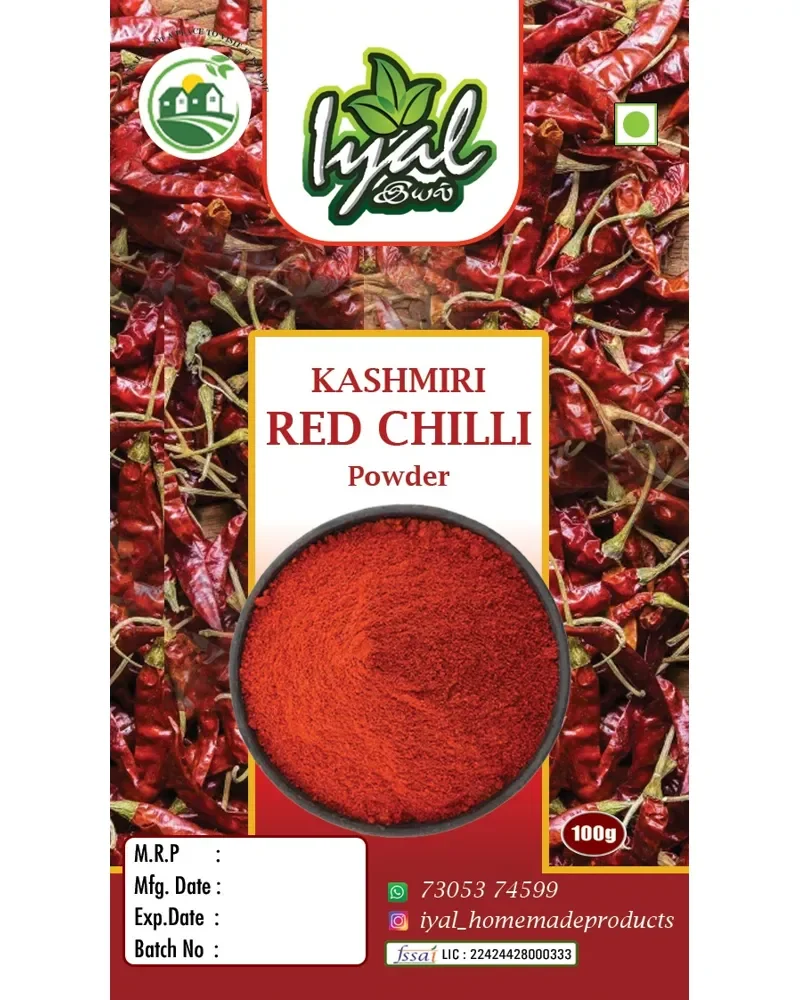 Iyal kashmiri Red Chilli Powder