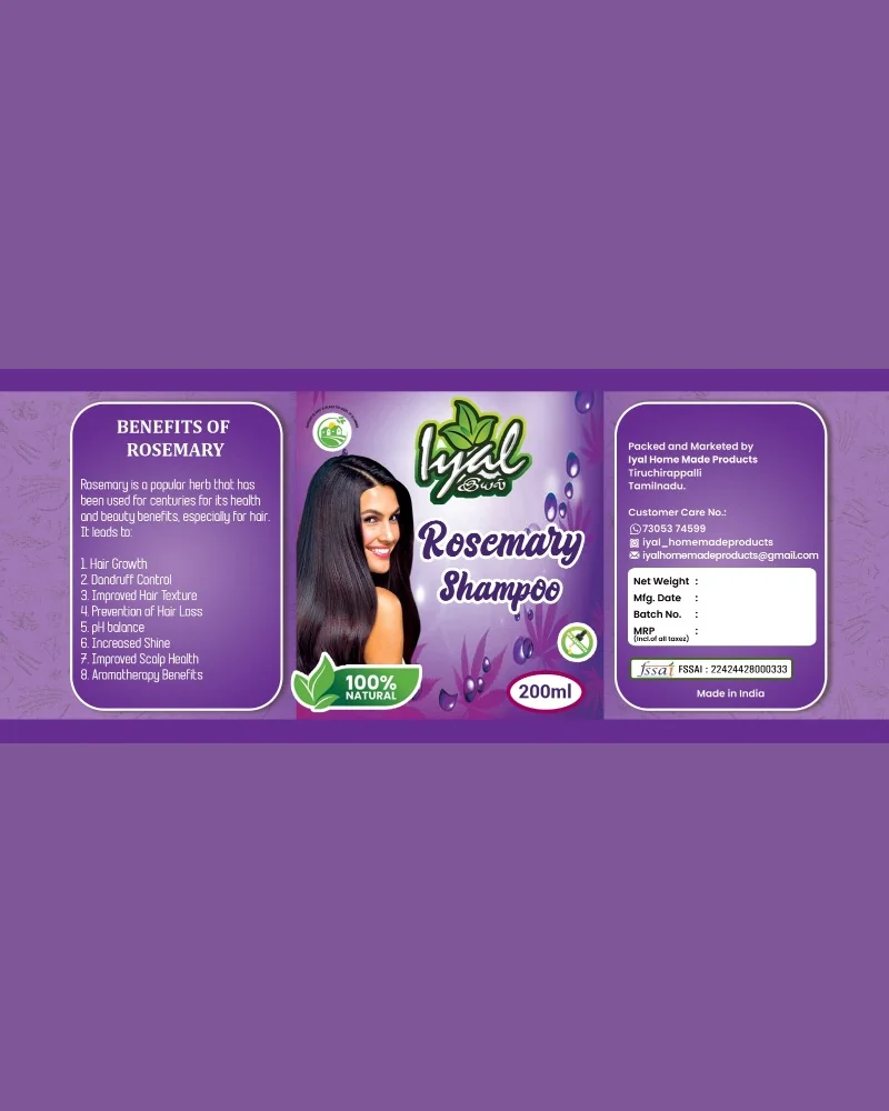 IYAL Rosemary Shampoo